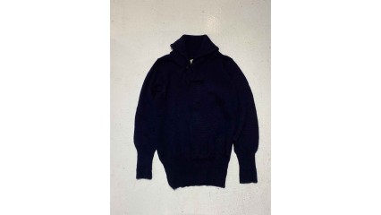 North Sea Clothing LONDON Shawl Collar marin knit